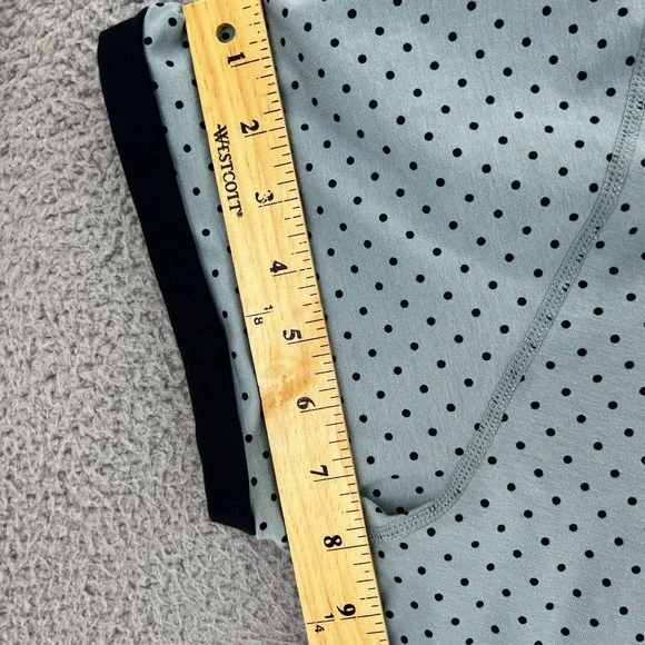 BYLT Polo Shirt Mens Size 2XL Gray Polka Dot Golf Casual Short Sleeve Stretch - Picture 12 of 16